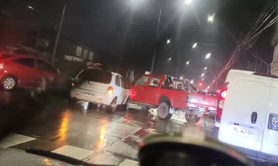 Accidente vehicular se registra en Pedro Montt esquina Santa María