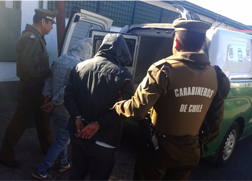 Ladrones del año cayeron en su propia trampa en Valdivia