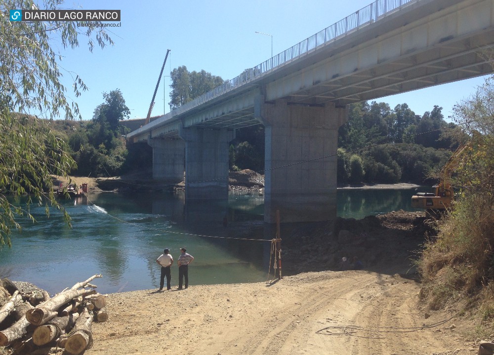 Balseo de Puerto Lapi tiene su días contados: Puente quedaría abierto en las próximas semanas