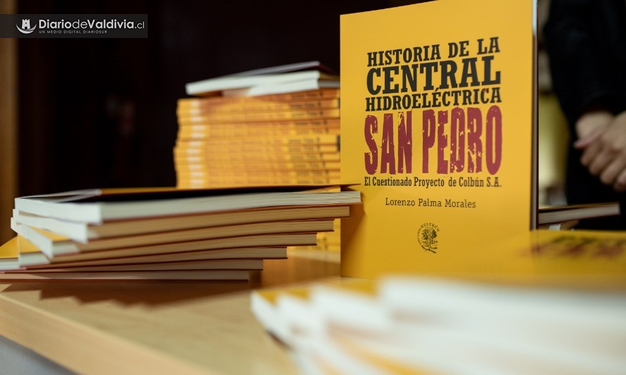 Periodista valdiviano presentará libro sobre el proyecto de la Central hidroeléctrica San Pedro en el Ex Congreso Nacional