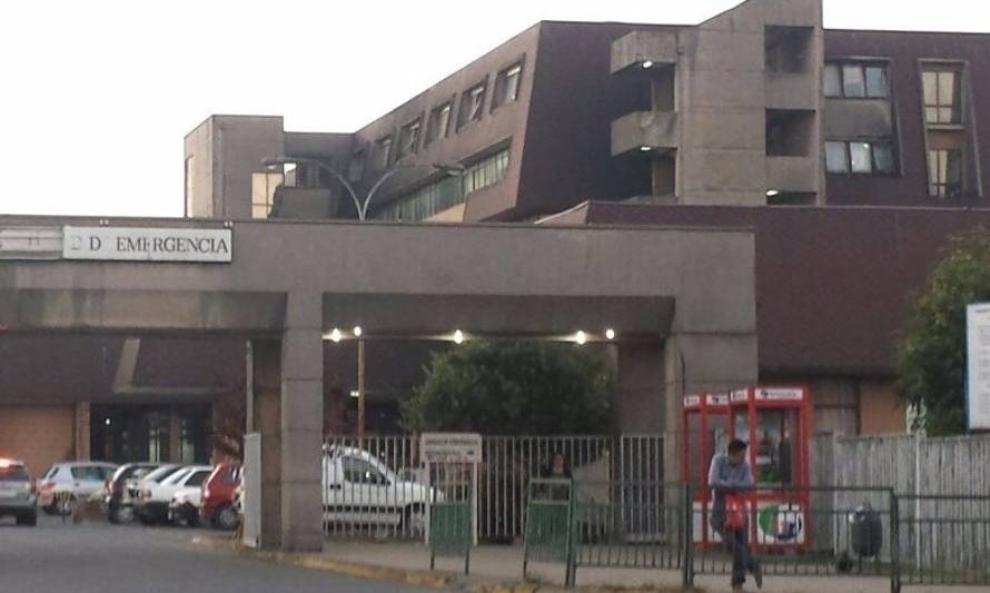 Confirman paciente hospitalizado en Valdivia con caso sospechoso de meningitis bacteriana