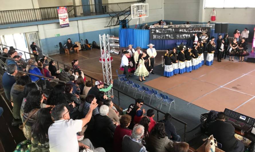 San José dio el vamos a la I Muestra Folclórica de Hospitales del Servicio de Salud Valdivia
