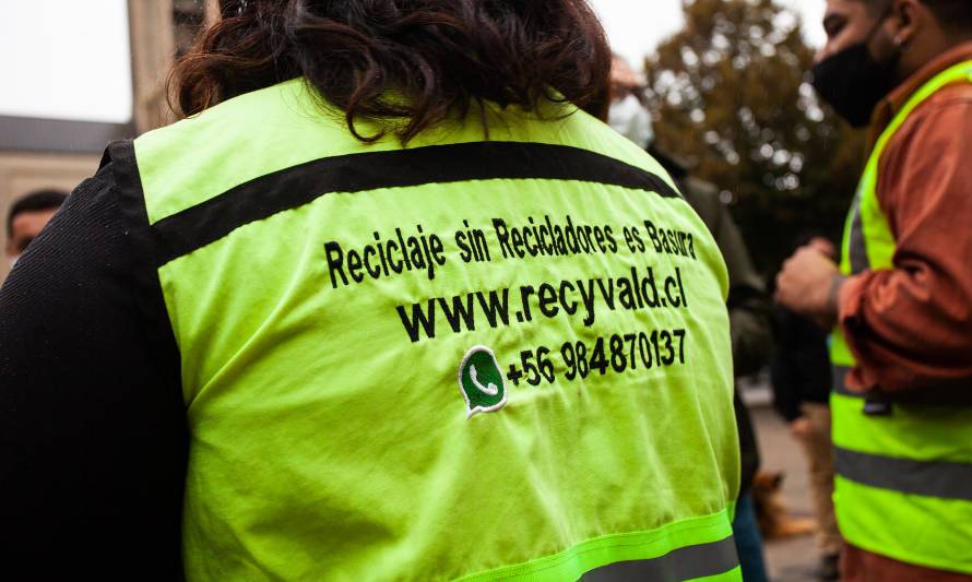 Este martes se conmemoró en Valdivia el día mundial de los recicladores 