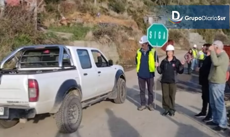 Mop anunció que ruta Valdivia-Curiñanco quedó habilitada para todo vehículo
