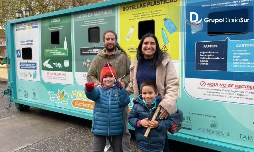 En Valdivia conmemoraron el Día del Reciclaje con actividades educativas