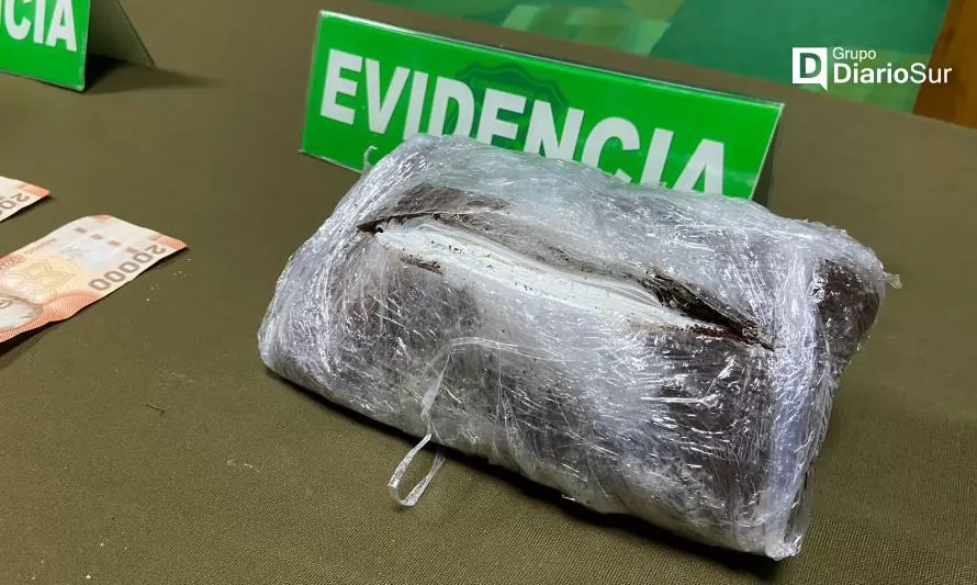 Cocaína y ketamina transportaban dos pasajeros de un bus interprovincial