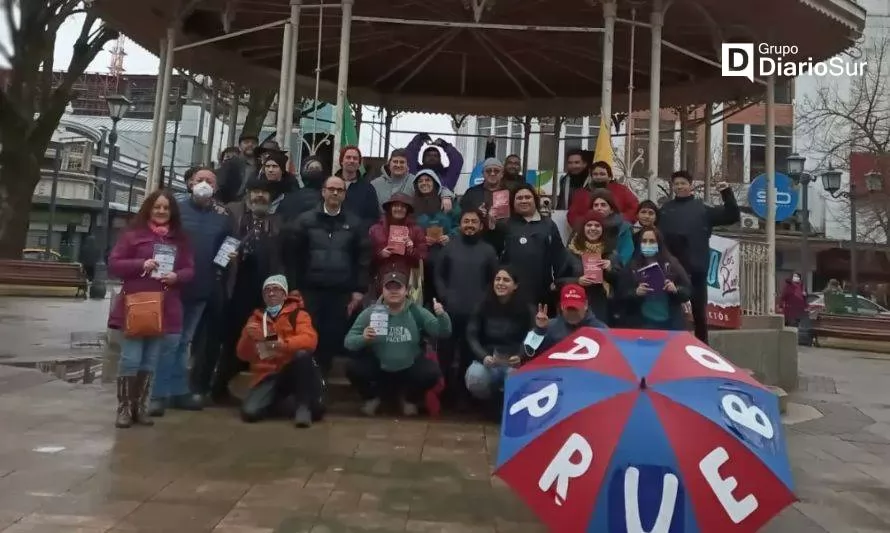 Este jueves se realizará el cierre de campaña del Apruebo en Valdivia