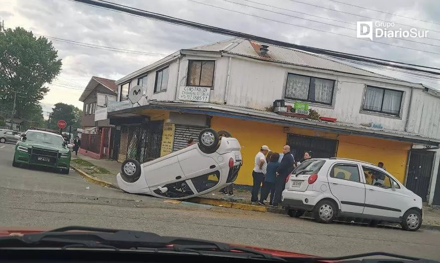 Valdivia: se reporta accidente vehicular en Las Ánimas