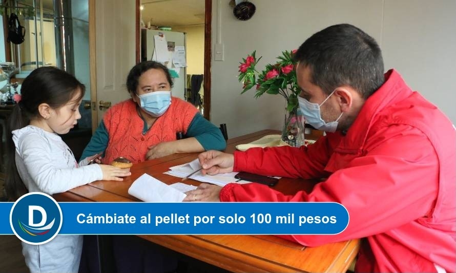 788 familias de Valdivia ya han sido   beneficiadas por el Programa de Recambio de Calefactores 