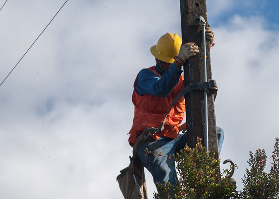 Se registra corte de suministro eléctrico en Valdivia