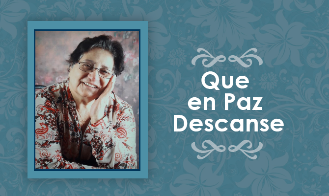 [Defunción] Falleció Ida Sánchez Álvarez Q.E.P.D