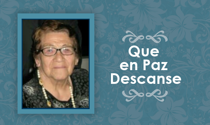 [Defunción] Falleció Melania Soto, madre de nuestro colega periodista Pablo Santiesteban Soto